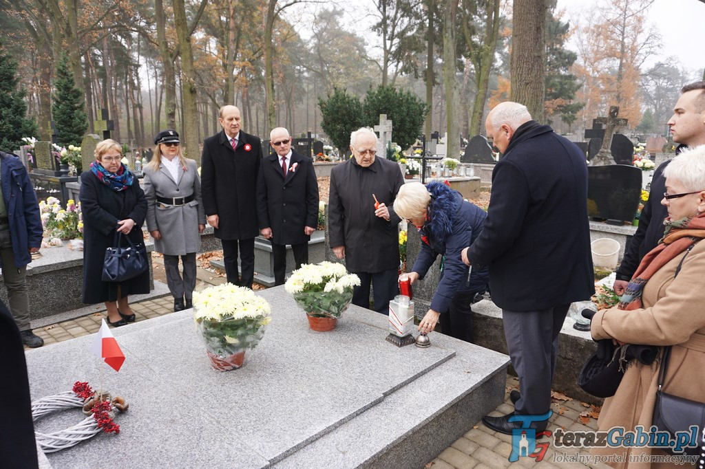 Gąbin uczcił 100 rocznicę odzyskania Niepodległości [zdjęcia]