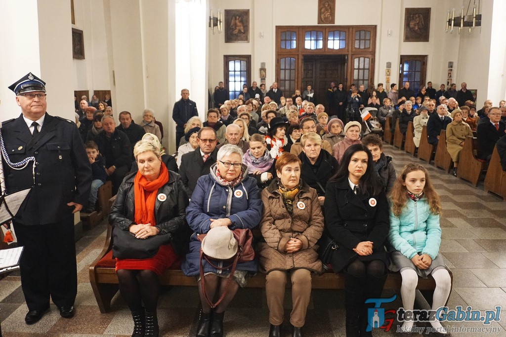Gąbin uczcił 100 rocznicę odzyskania Niepodległości [zdjęcia]