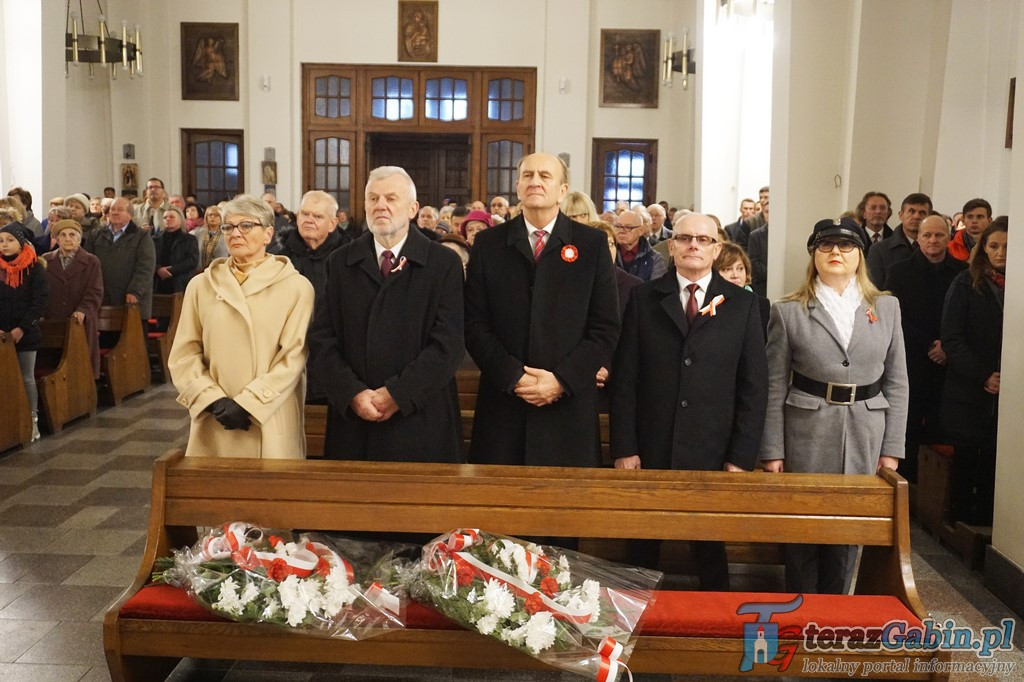 Gąbin uczcił 100 rocznicę odzyskania Niepodległości [zdjęcia]