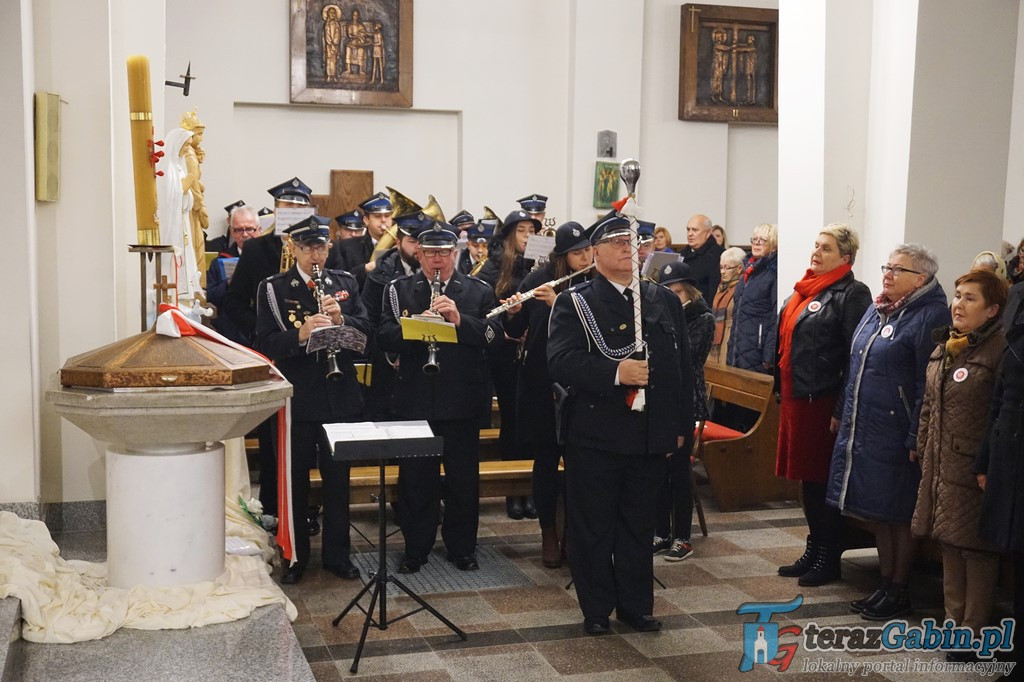 Gąbin uczcił 100 rocznicę odzyskania Niepodległości [zdjęcia]