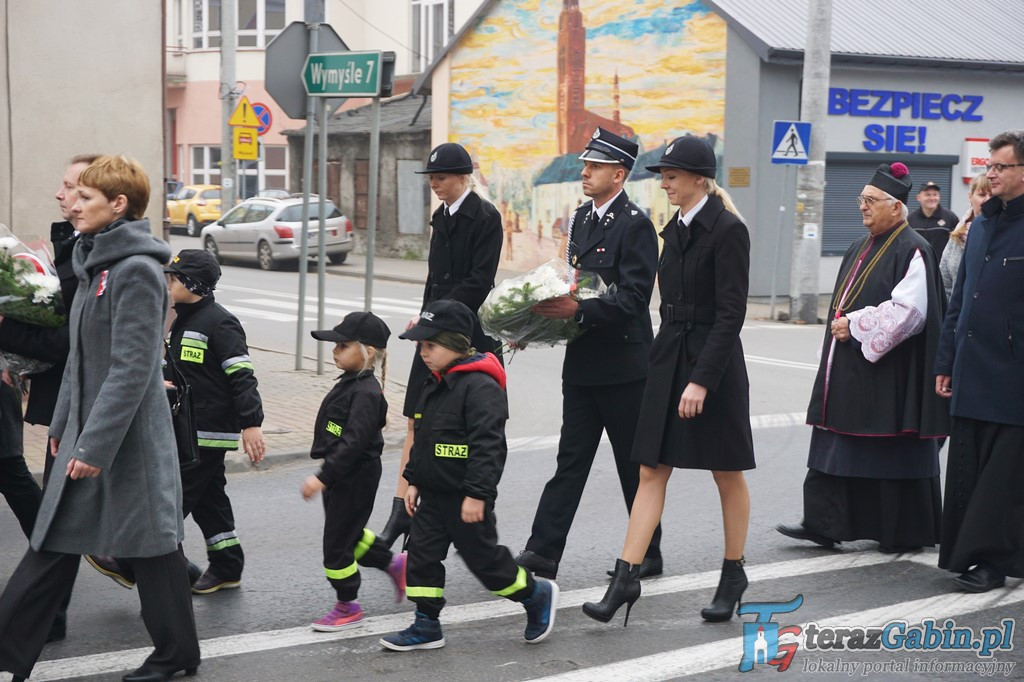 Gąbin uczcił 100 rocznicę odzyskania Niepodległości [zdjęcia]