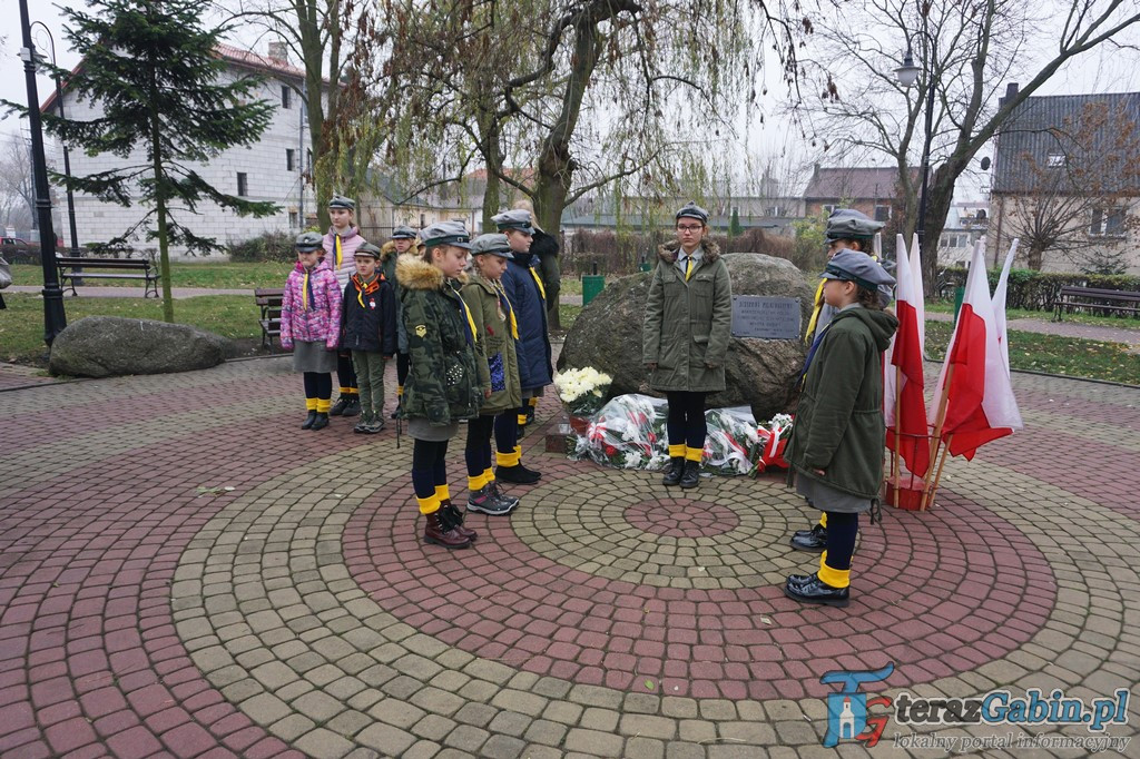 Gąbin uczcił 100 rocznicę odzyskania Niepodległości [zdjęcia]