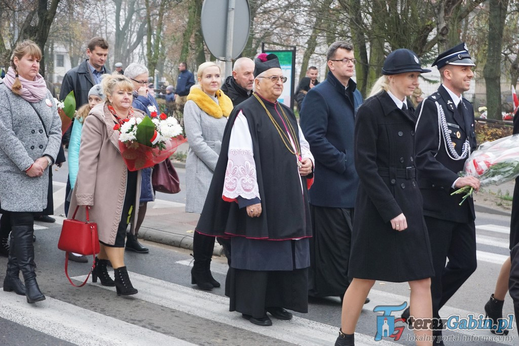 Gąbin uczcił 100 rocznicę odzyskania Niepodległości [zdjęcia]