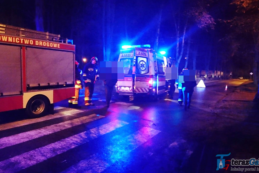 Zderzenie aut na skrzyżowaniu przy przychodni w Gąbinie [zdjęcia]
