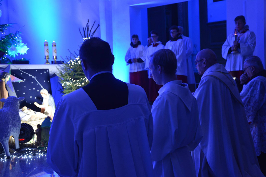 Pasterka w gąbińskim kościele. Było bardzo uroczyście [zdjęcia]