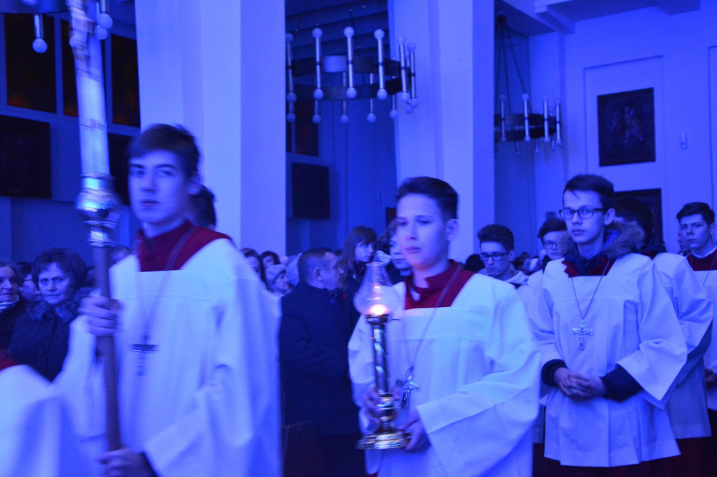 Pasterka w gąbińskim kościele. Było bardzo uroczyście [zdjęcia]