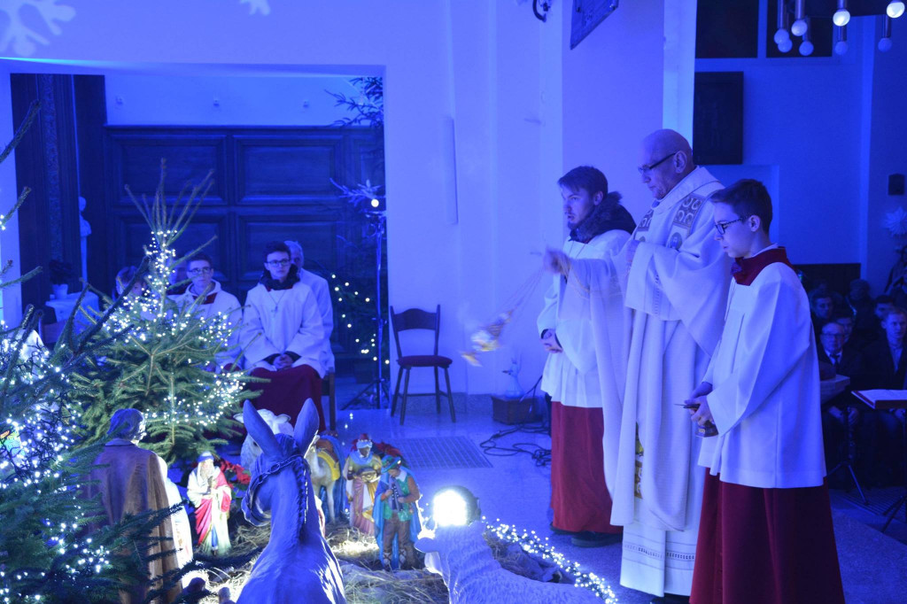 Pasterka w gąbińskim kościele. Było bardzo uroczyście [zdjęcia]
