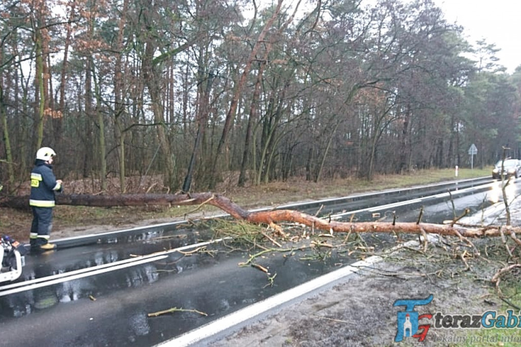 Pracowita noc sylwestrowa i Nowy Rok dla gąbińskich strażaków [zdjęcia]