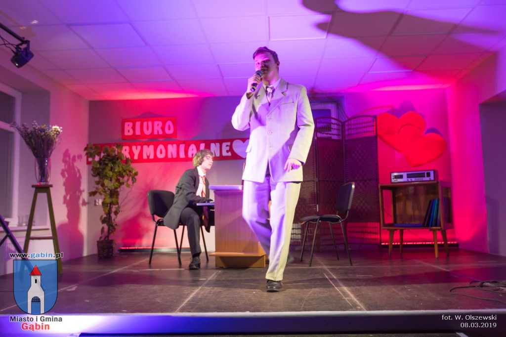 Biuro Matrymonialne w Gąbinie. Czyli Dzień Kobiet z gąbińskim teatrem. [zdjęcia]