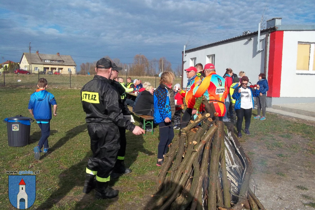 Rowerowe poszukiwania wiosny z MUKS Tandem Gąbin.
