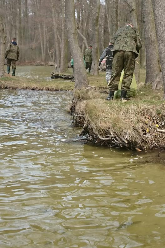 Wędkarze sprzątali nabrzeża Jeziora Zdworskiego. Ilość odpadów przeraża... [zdjęcia]