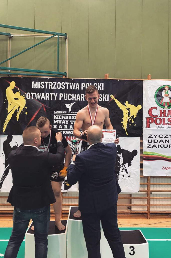 Maciek Olewniczak ze złotym medalem Mistrzostw Polski. [zdjęcia]