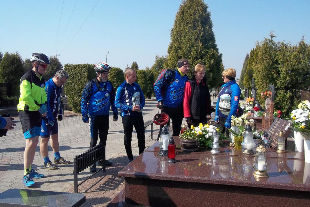 Rowerzyści z Gąbina na rajdzie we Włocławku.[zdjęcia]