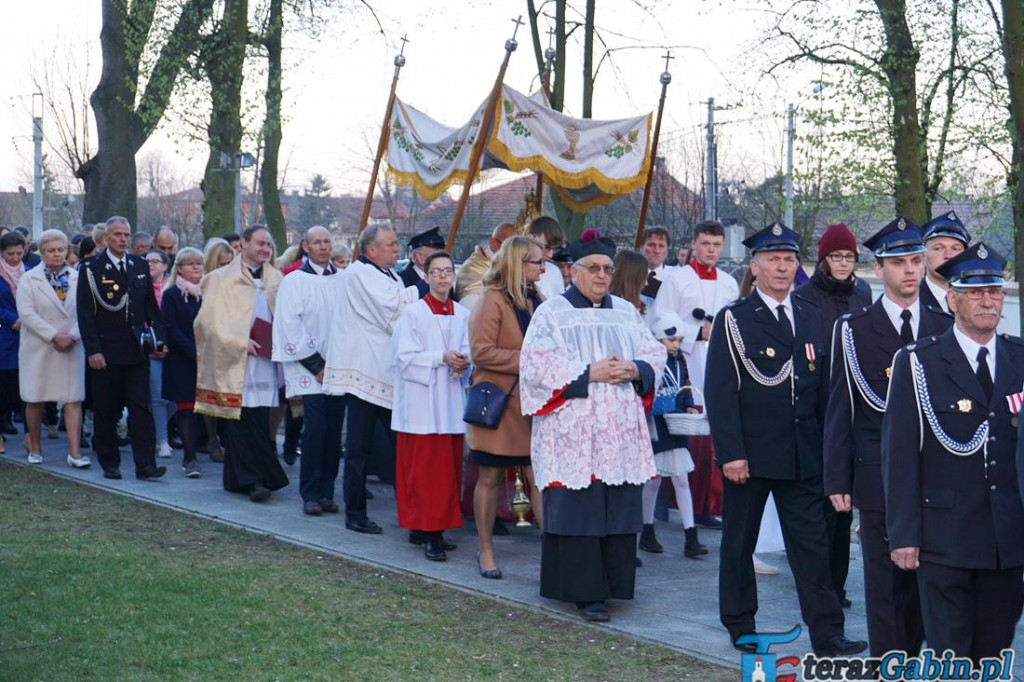 Rezurekcja w parafii Gąbin. Było bardzo uroczyście. [zdjęcia]
