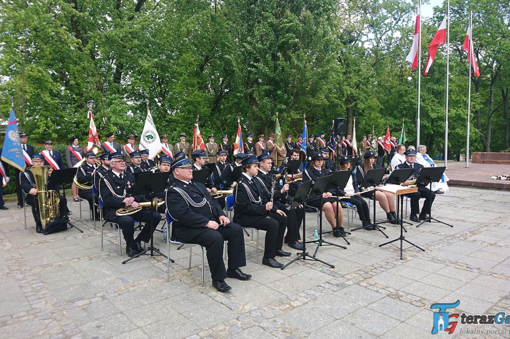 Orkiestra OSP Gąbin wystąpiła na stokach warszawskiej Cytadeli. [zdjęcia, film]