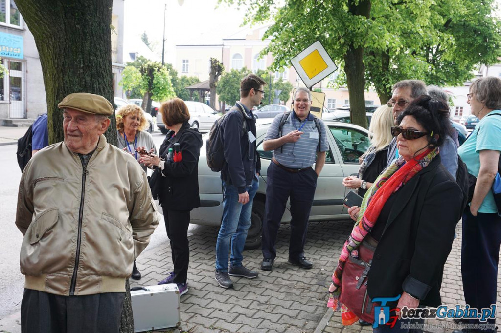 Potomkowie mieszkańców Gąbina odwiedzili nasze miasto. [zdjęcia]