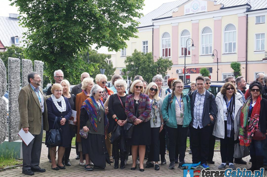 Potomkowie mieszkańców Gąbina odwiedzili nasze miasto. [zdjęcia]