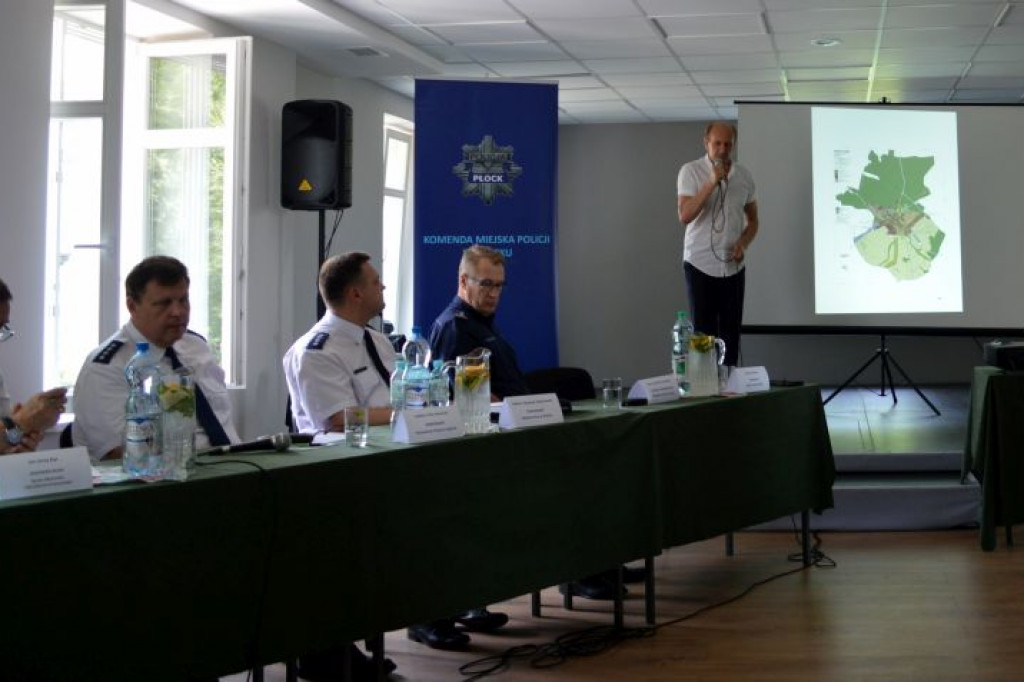 Debatowali o bezpieczeństwie w gminie Gąbin.
