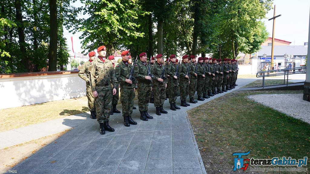 Gąbin uczcił rocznicę wybuchu II Wojny Światowej. Było bardzo uroczyście. [zdjęcia]