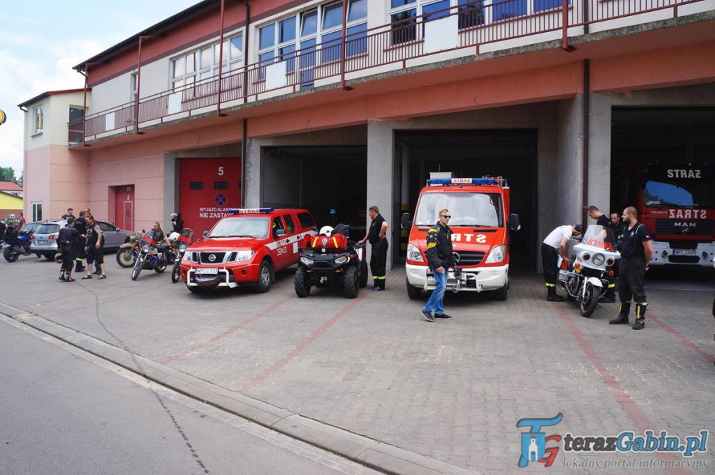Przez gminę Gąbin przejechała wielka parada motocyklowa. Z okazji Dni Gąbina. [zdjęcia, film]