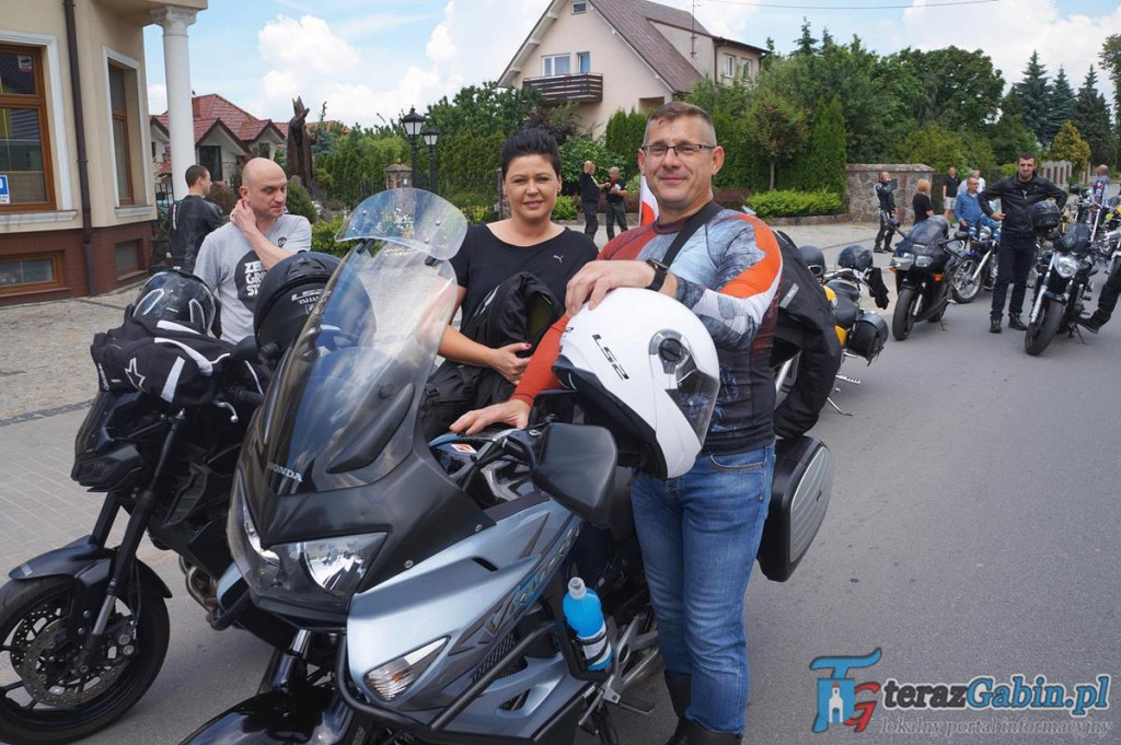 Przez gminę Gąbin przejechała wielka parada motocyklowa. Z okazji Dni Gąbina. [zdjęcia, film]