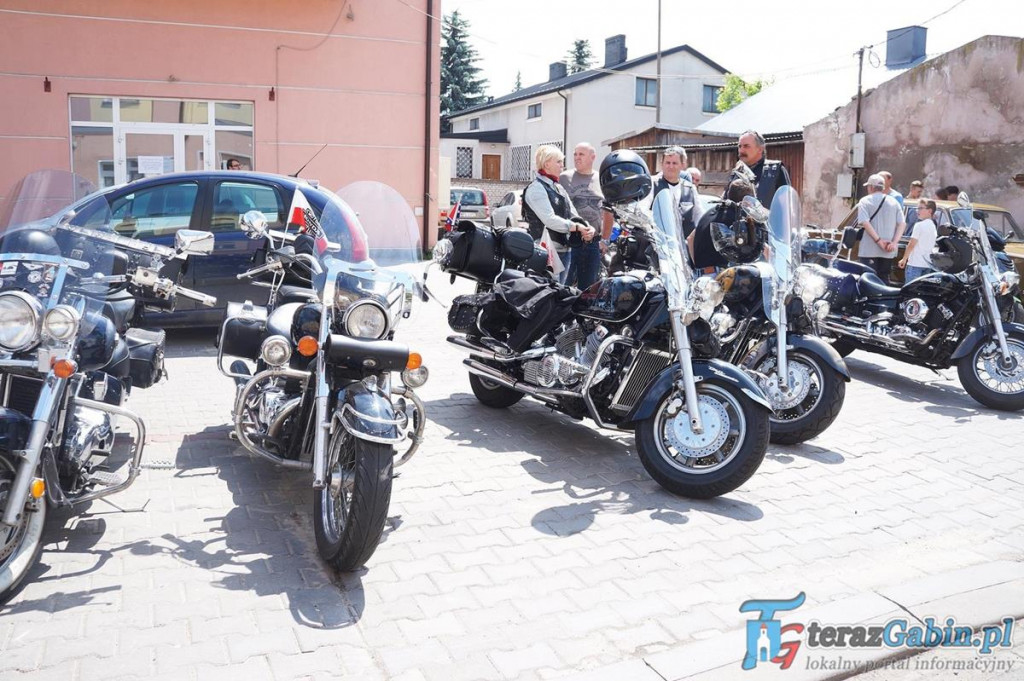 Przez gminę Gąbin przejechała wielka parada motocyklowa. Z okazji Dni Gąbina. [zdjęcia, film]