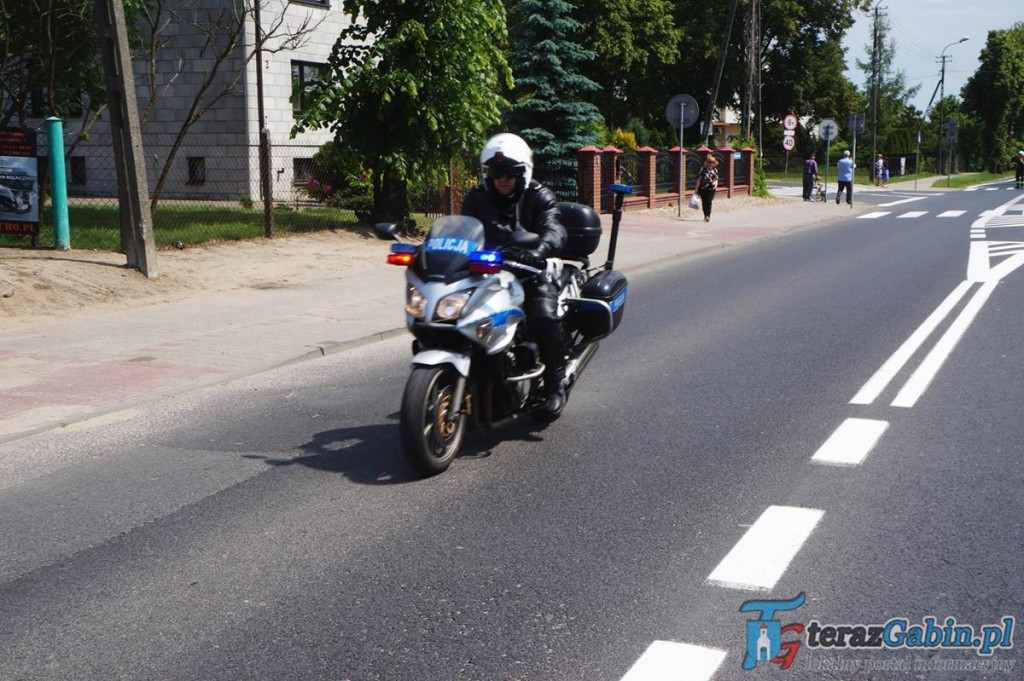 Przez gminę Gąbin przejechała wielka parada motocyklowa. Z okazji Dni Gąbina. [zdjęcia, film]