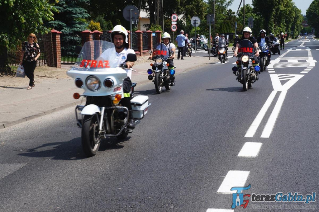 Przez gminę Gąbin przejechała wielka parada motocyklowa. Z okazji Dni Gąbina. [zdjęcia, film]
