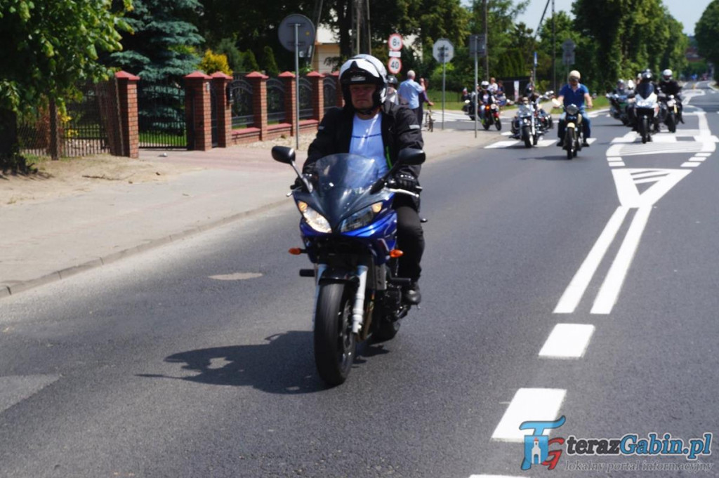 Przez gminę Gąbin przejechała wielka parada motocyklowa. Z okazji Dni Gąbina. [zdjęcia, film]