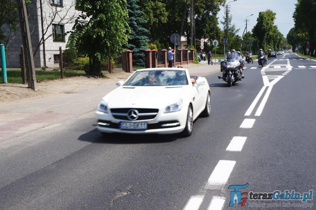 Przez gminę Gąbin przejechała wielka parada motocyklowa. Z okazji Dni Gąbina. [zdjęcia, film]