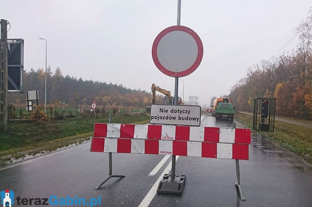 Od dziś do Łącka objazdem.