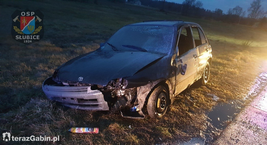 W Juliszewie palił się samochód.