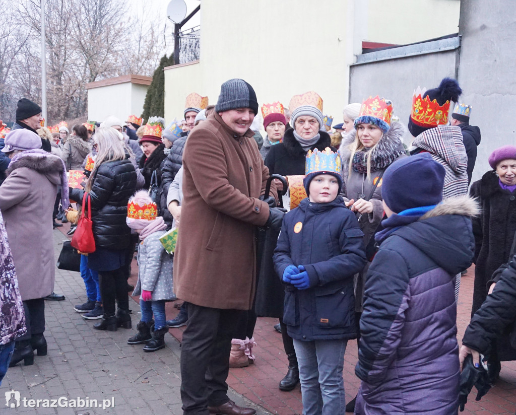 Orszak Trzech Króli przeszedł przez Gąbin.