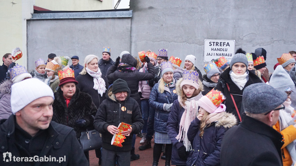 Orszak Trzech Króli przeszedł przez Gąbin.