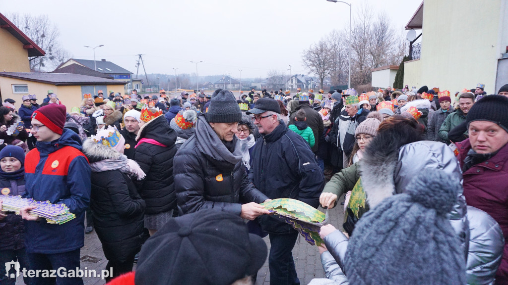 Orszak Trzech Króli przeszedł przez Gąbin.
