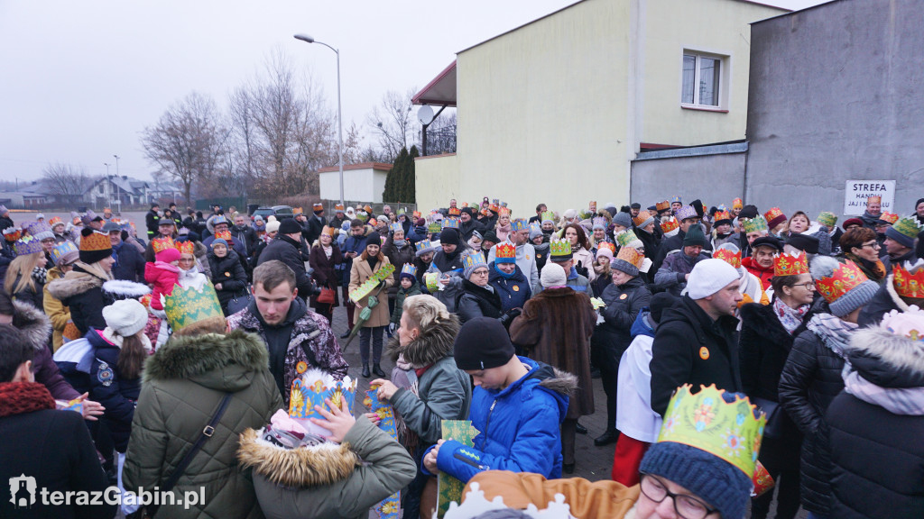 Orszak Trzech Króli przeszedł przez Gąbin.