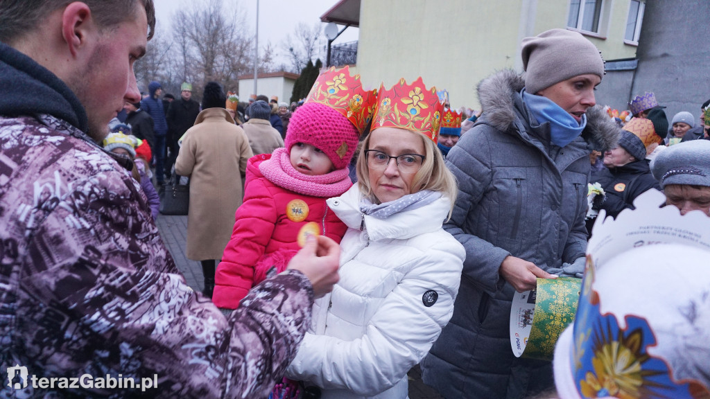 Orszak Trzech Króli przeszedł przez Gąbin.