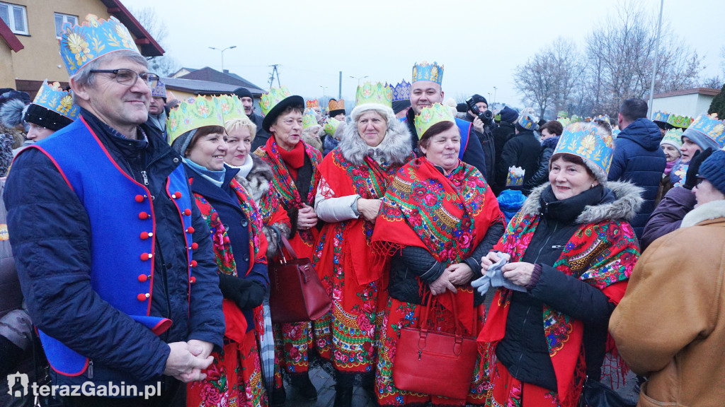 Orszak Trzech Króli przeszedł przez Gąbin.