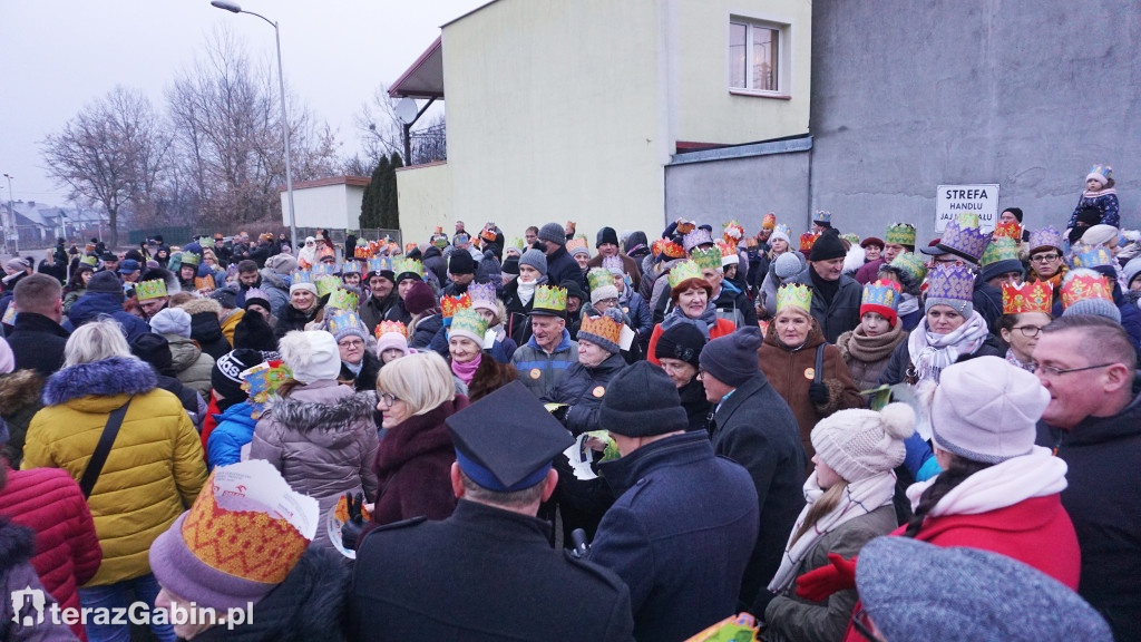 Orszak Trzech Króli przeszedł przez Gąbin.