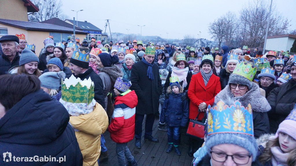 Orszak Trzech Króli przeszedł przez Gąbin.
