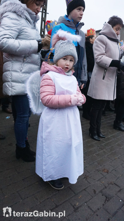 Orszak Trzech Króli przeszedł przez Gąbin.