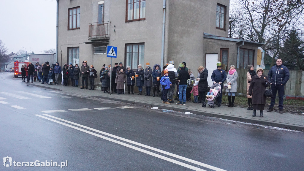 Orszak Trzech Króli przeszedł przez Gąbin.