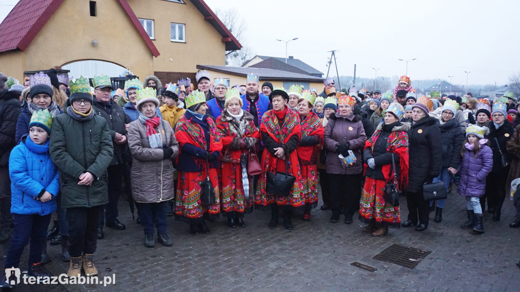 Orszak Trzech Króli przeszedł przez Gąbin.