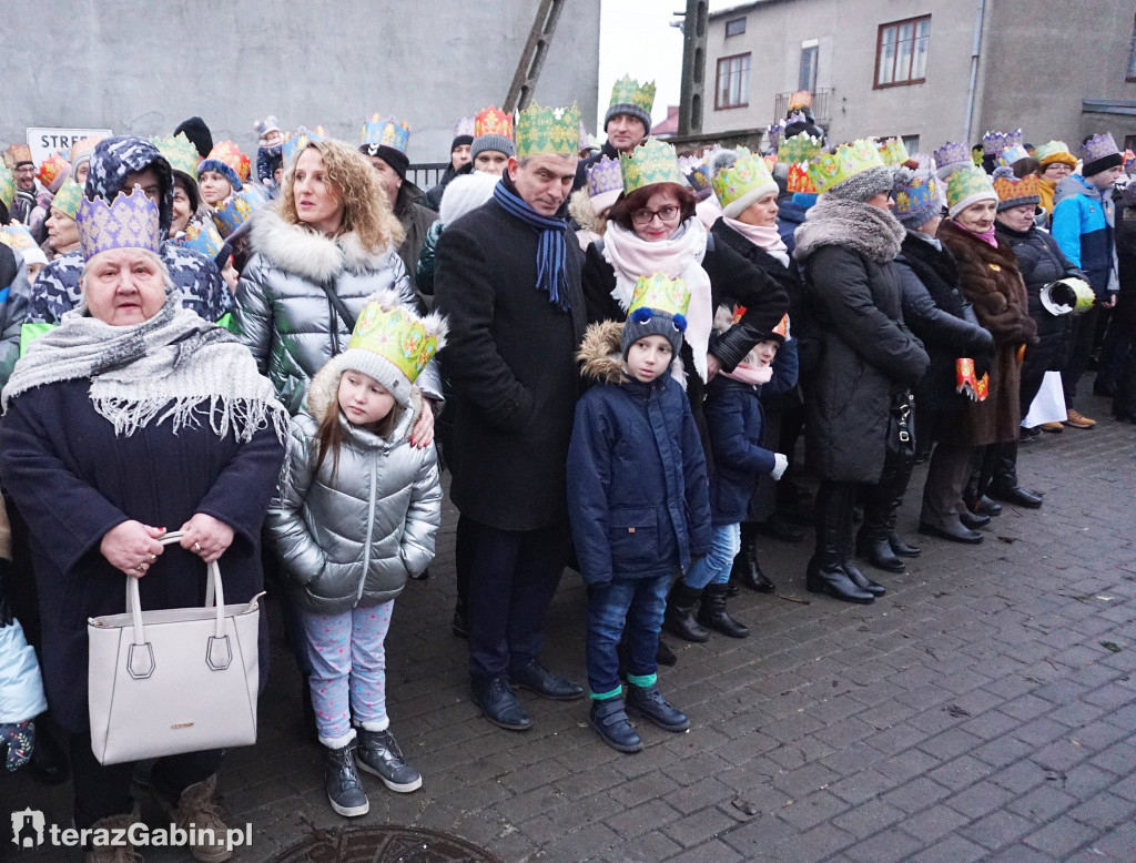 Orszak Trzech Króli przeszedł przez Gąbin.