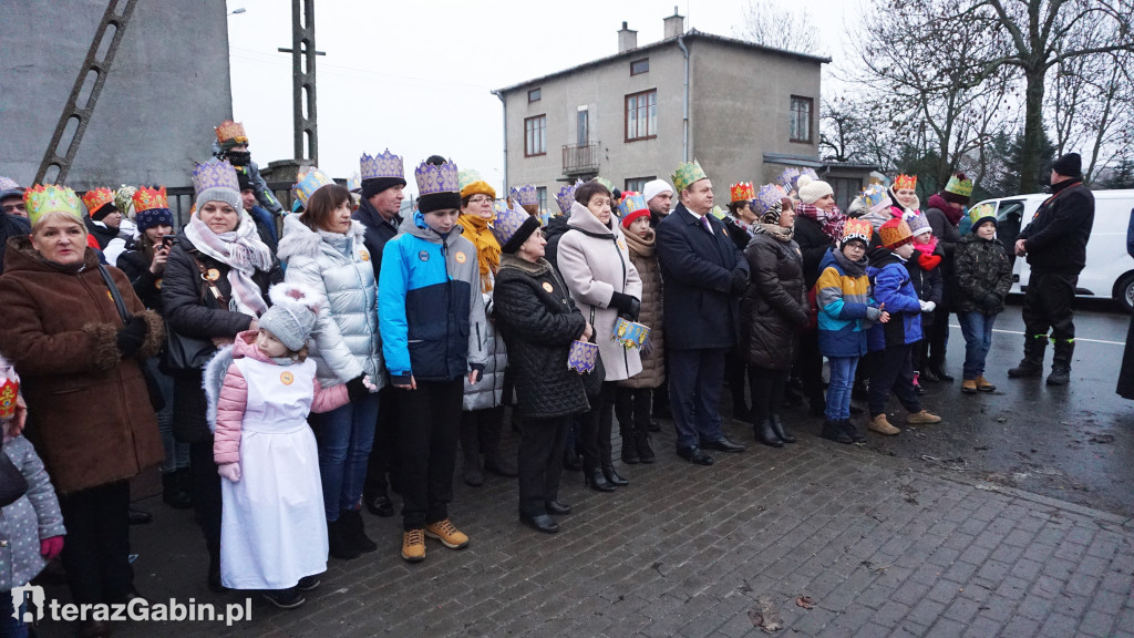 Orszak Trzech Króli przeszedł przez Gąbin.