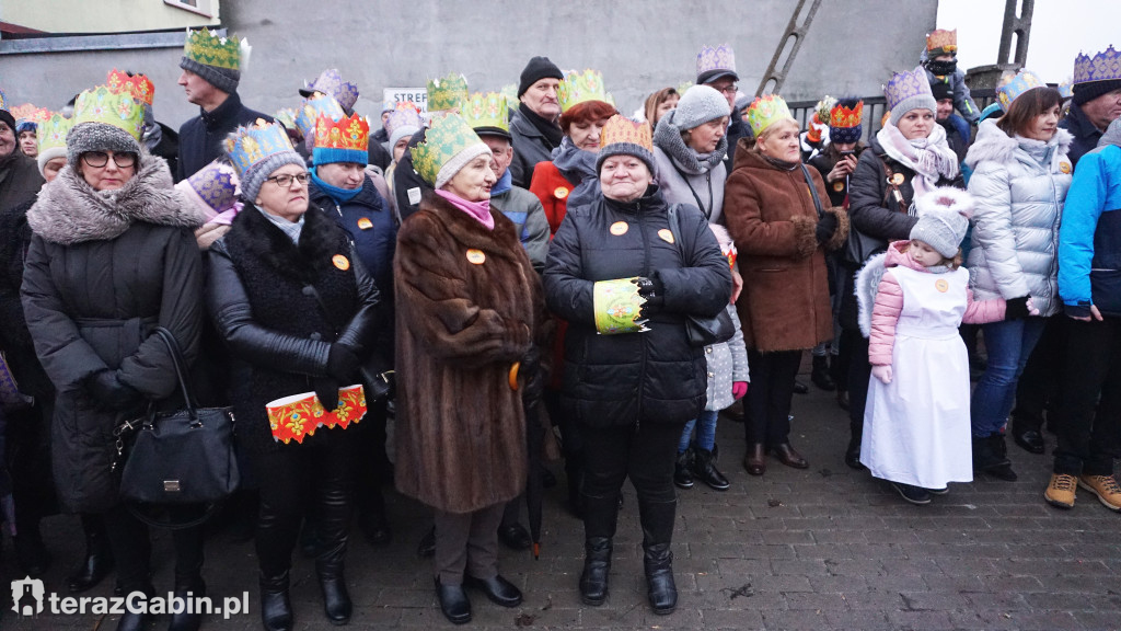 Orszak Trzech Króli przeszedł przez Gąbin.