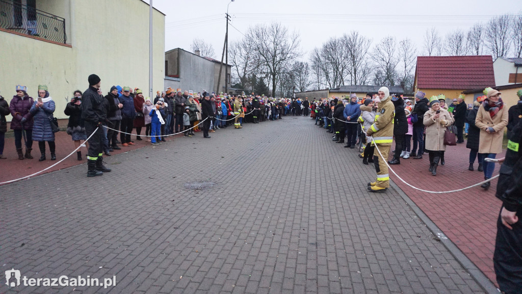 Orszak Trzech Króli przeszedł przez Gąbin.