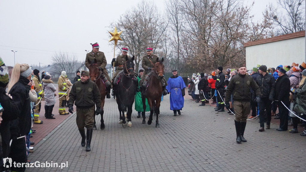 Orszak Trzech Króli przeszedł przez Gąbin.