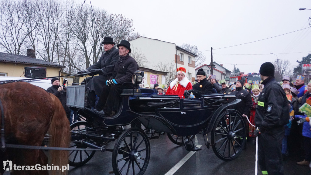 Orszak Trzech Króli przeszedł przez Gąbin.