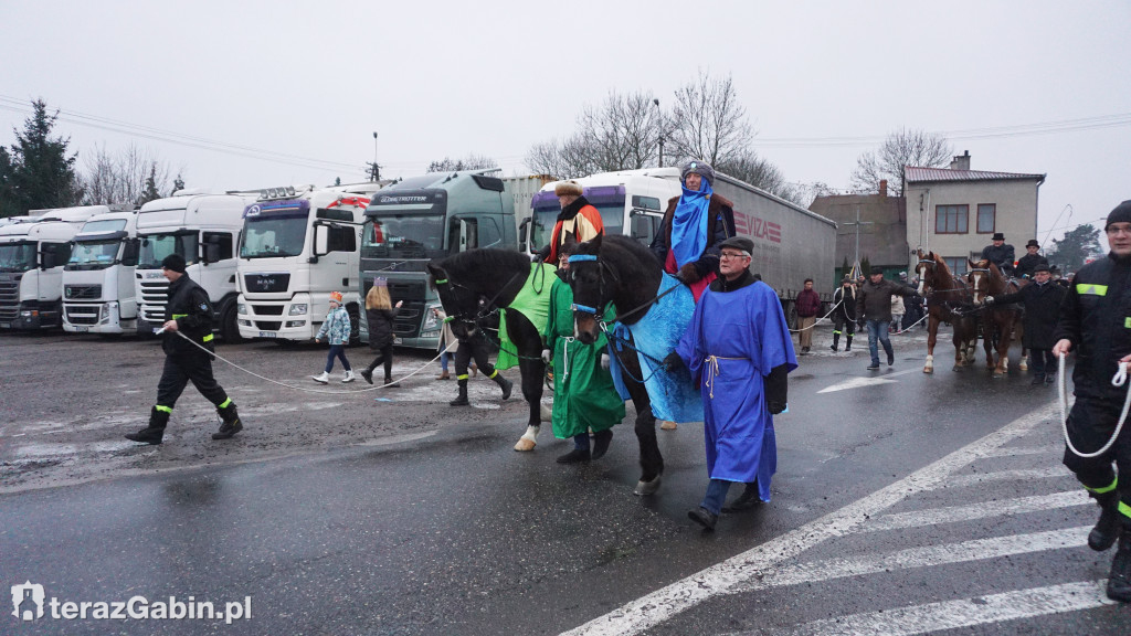 Orszak Trzech Króli przeszedł przez Gąbin.